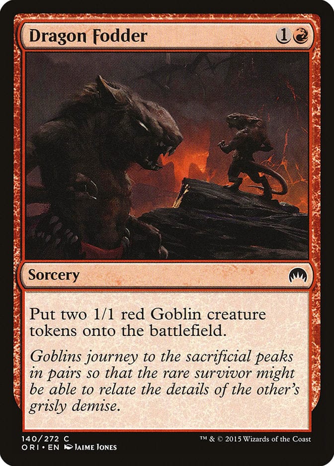 Dragon Fodder [Magic Origins] Magic: The Gathering