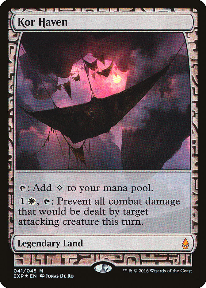 Kor Haven [Zendikar Expeditions] Magic: The Gathering