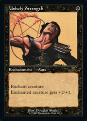 Unholy Strength (Retro) [30th Anniversary Edition] Magic: The Gathering
