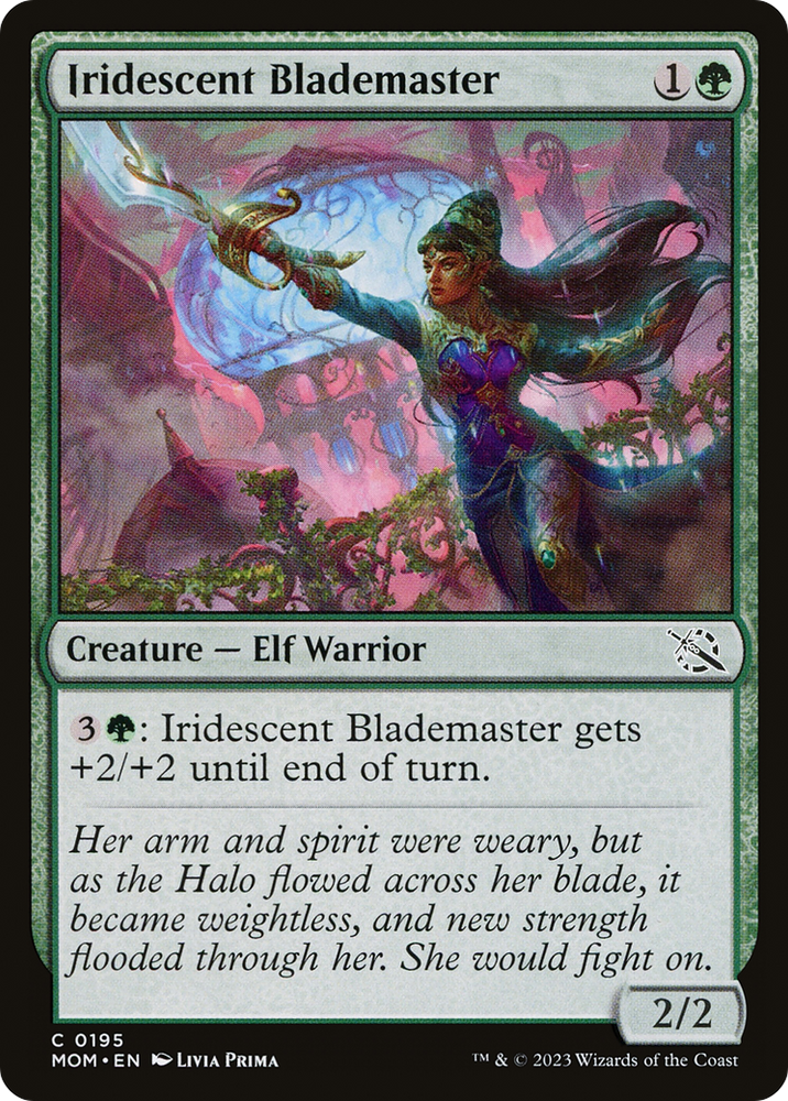 Iridescent Blademaster [March of the Machine] Magic: The Gathering