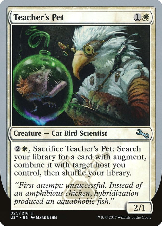 Teacher's Pet [Unstable] Magic: The Gathering