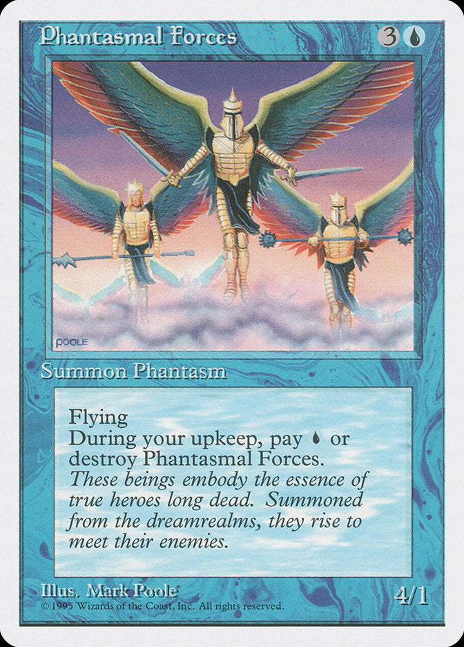 Phantasmal Forces [Fourth Edition] Magic: The Gathering