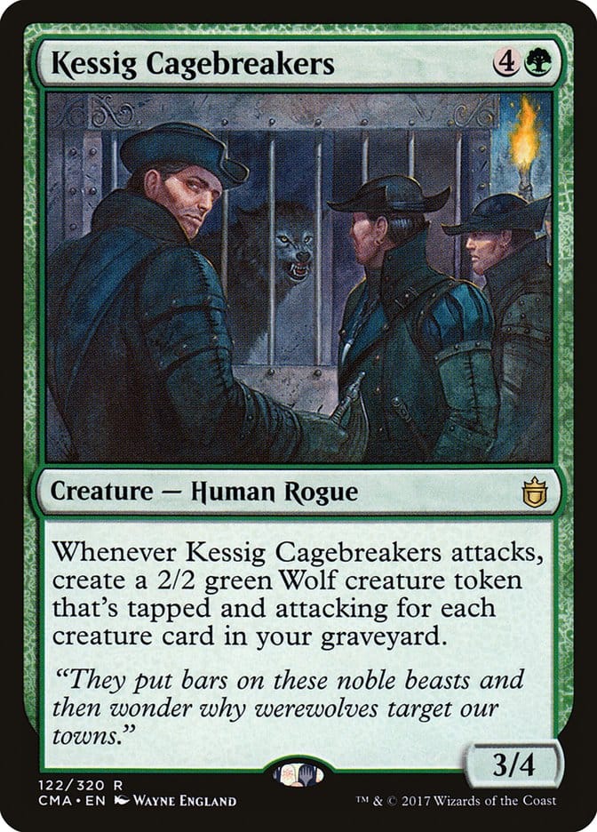 Kessig Cagebreakers [Commander Anthology] Magic: The Gathering