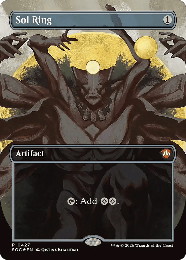 Sol Ring (Borderless) [Secrets of Strixhaven Commander]