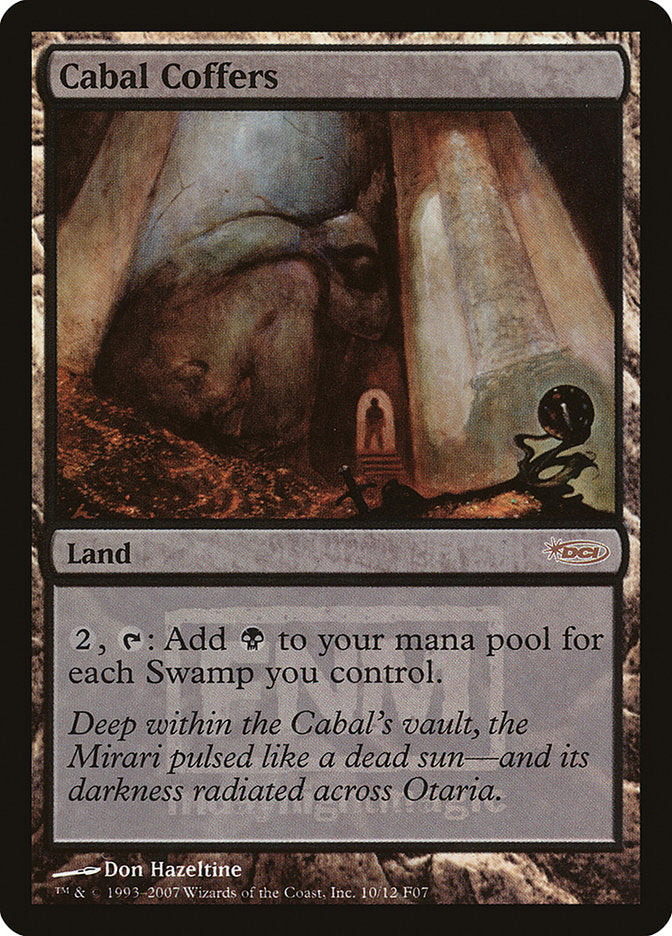 Cabal Coffers [Friday Night Magic 2007] Magic: The Gathering