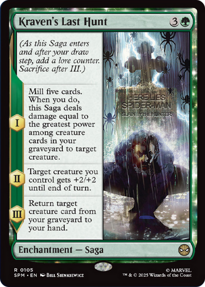 Kraven's Last Hunt [Marvel's Spider-Man] Magic: The Gathering