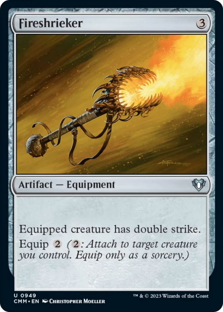 Fireshrieker [Commander Masters] Magic: The Gathering