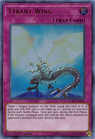 Tyrant Wing [LCKC-EN054] Ultra Rare Yu-Gi-Oh!
