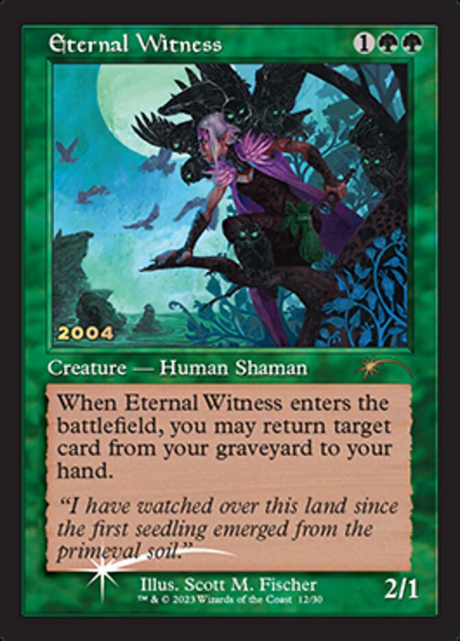 Eternal Witness [30th Anniversary Promos] Magic: The Gathering