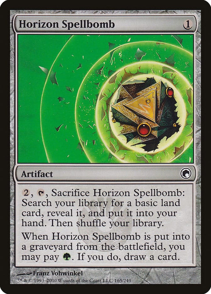 Horizon Spellbomb [Scars of Mirrodin] Magic: The Gathering