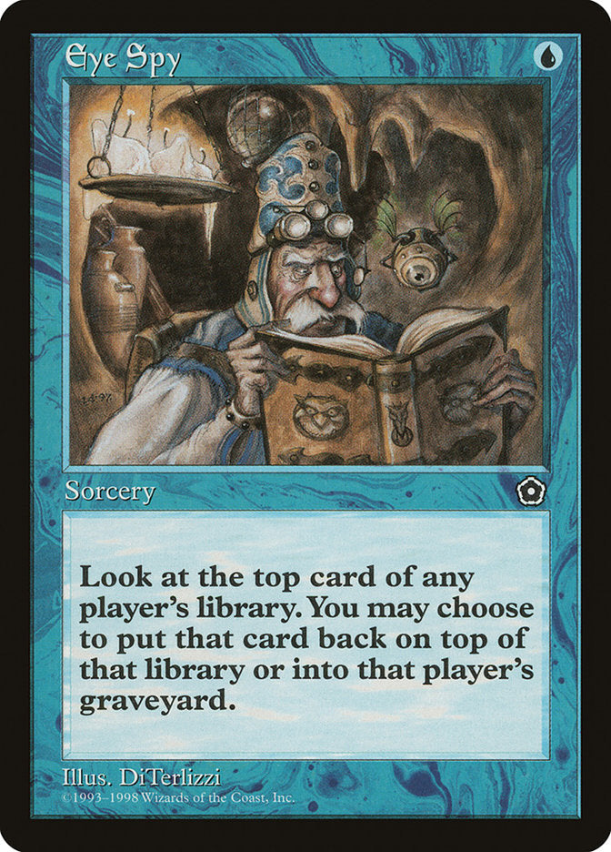 Eye Spy [Portal Second Age] Magic: The Gathering