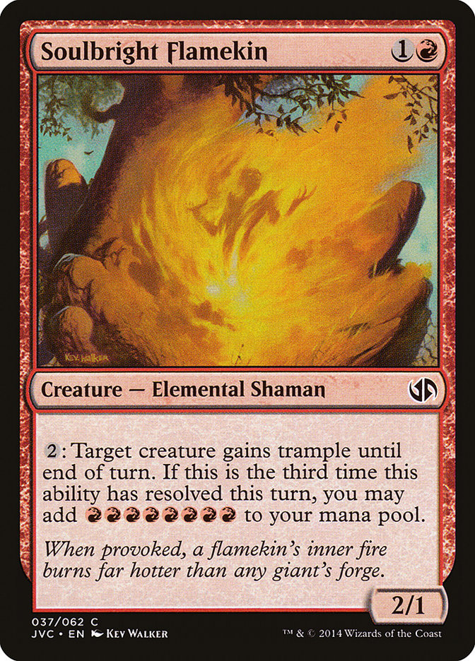 Soulbright Flamekin [Duel Decks Anthology] Magic: The Gathering