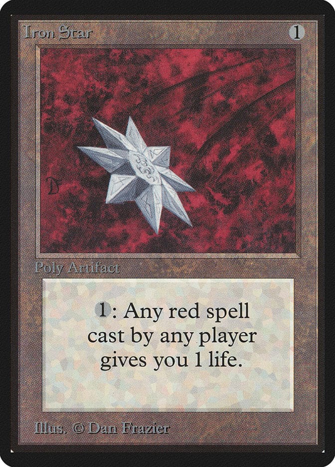 Iron Star [Beta Edition] Magic: The Gathering