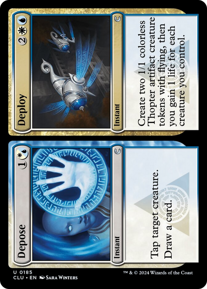 Depose // Deploy [Ravnica: Clue Edition] Magic: The Gathering