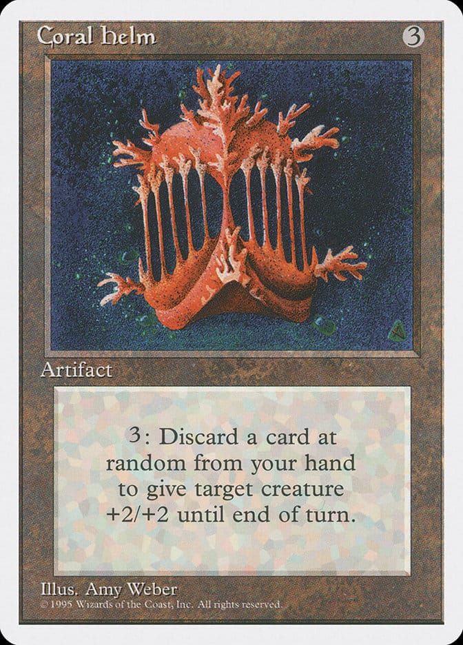 Coral Helm [Fourth Edition] Magic: The Gathering