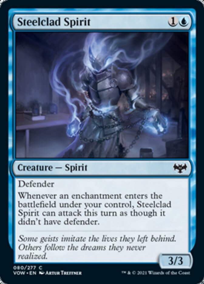 Steelclad Spirit [Innistrad: Crimson Vow] Magic: The Gathering