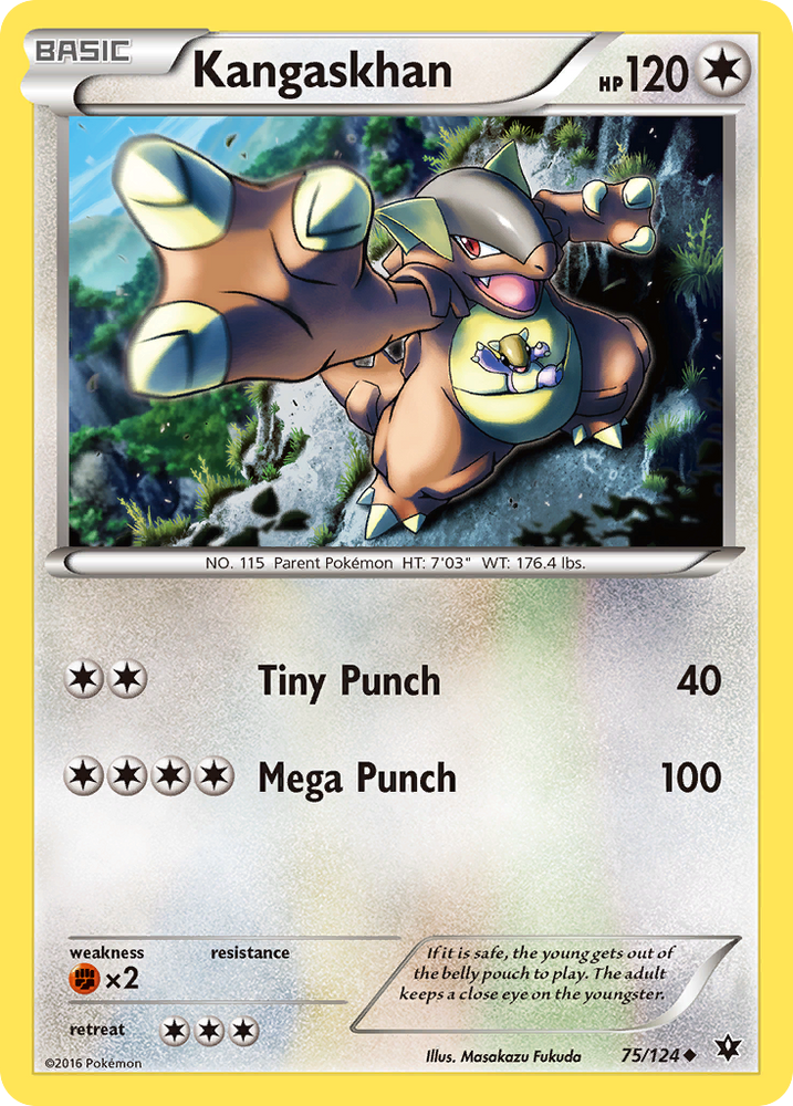 Kangaskhan (75/124) [XY: Fates Collide] Pokémon