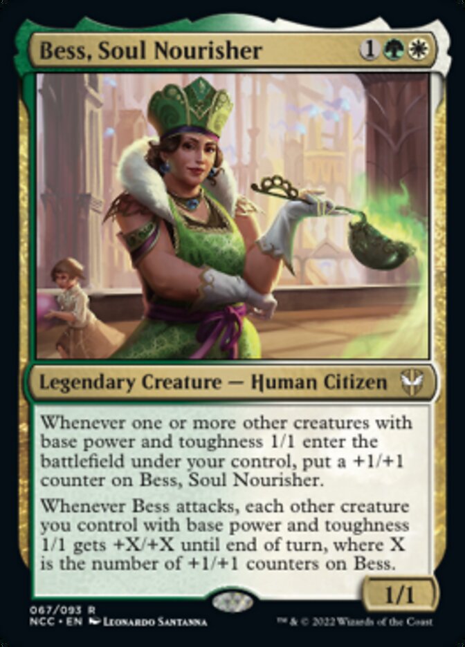 Bess, Soul Nourisher [Streets of New Capenna Commander] Magic: The Gathering