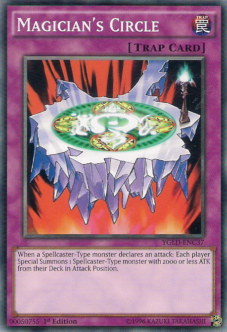 Magician's Circle [YGLD-ENC37] Common Yu-Gi-Oh!
