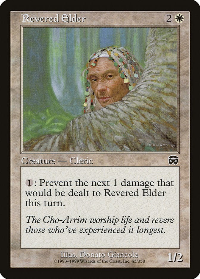 Revered Elder [Mercadian Masques] Magic: The Gathering