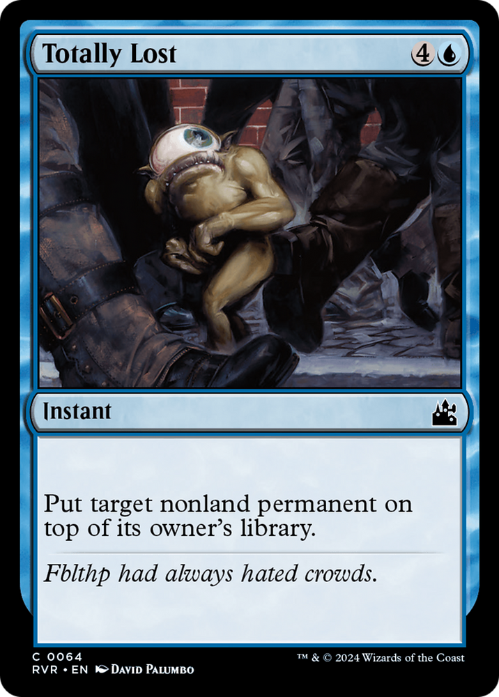Totally Lost [Ravnica Remastered] Magic: The Gathering