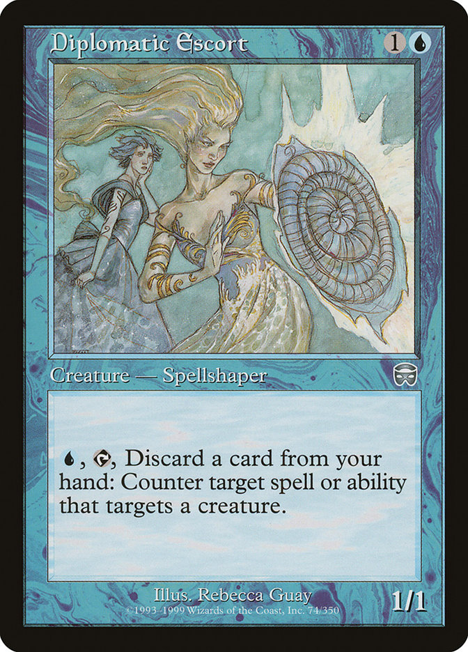 Diplomatic Escort [Mercadian Masques] Magic: The Gathering