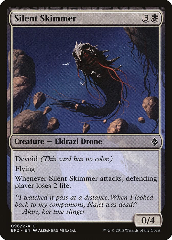 Silent Skimmer [Battle for Zendikar] Magic: The Gathering