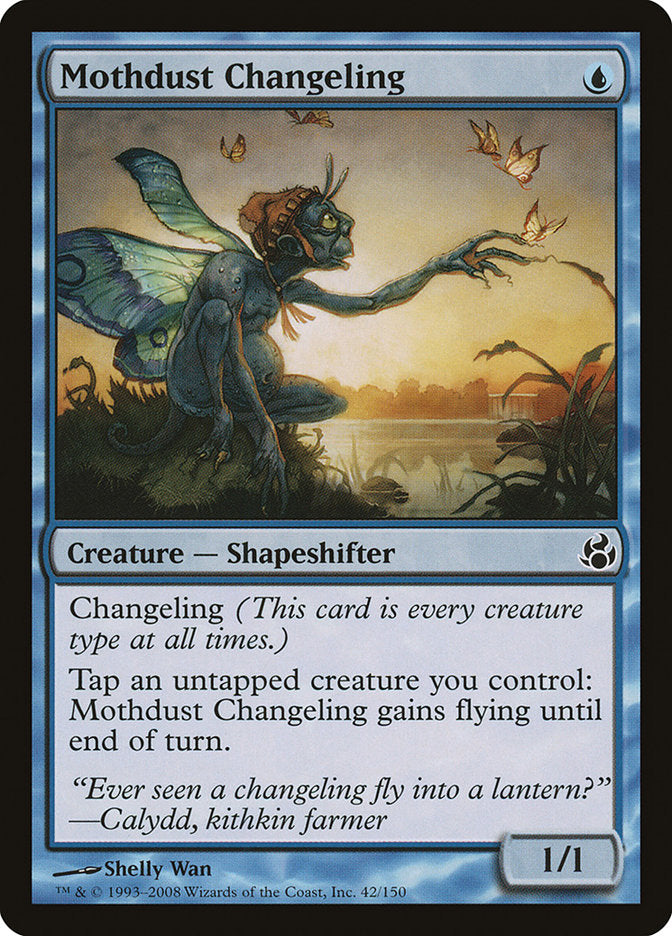 Mothdust Changeling [Morningtide] Magic: The Gathering