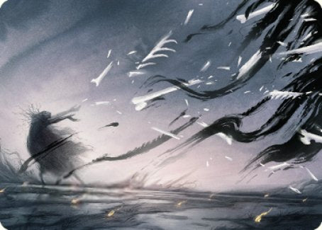 Shadow Prophecy Art Card [Dominaria United Art Series] Magic: The Gathering