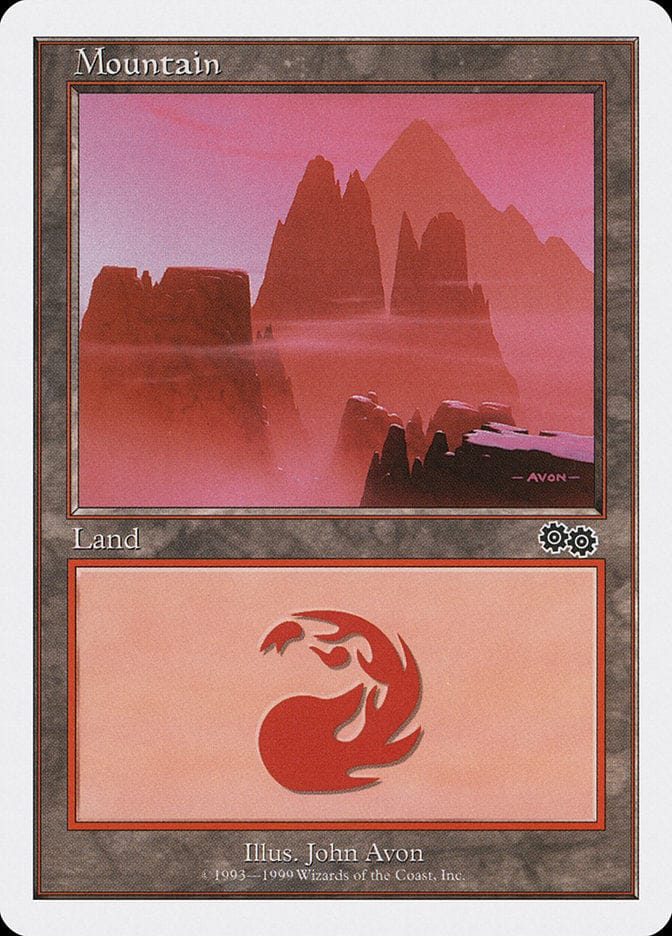 Mountain (120) [Battle Royale] Magic: The Gathering