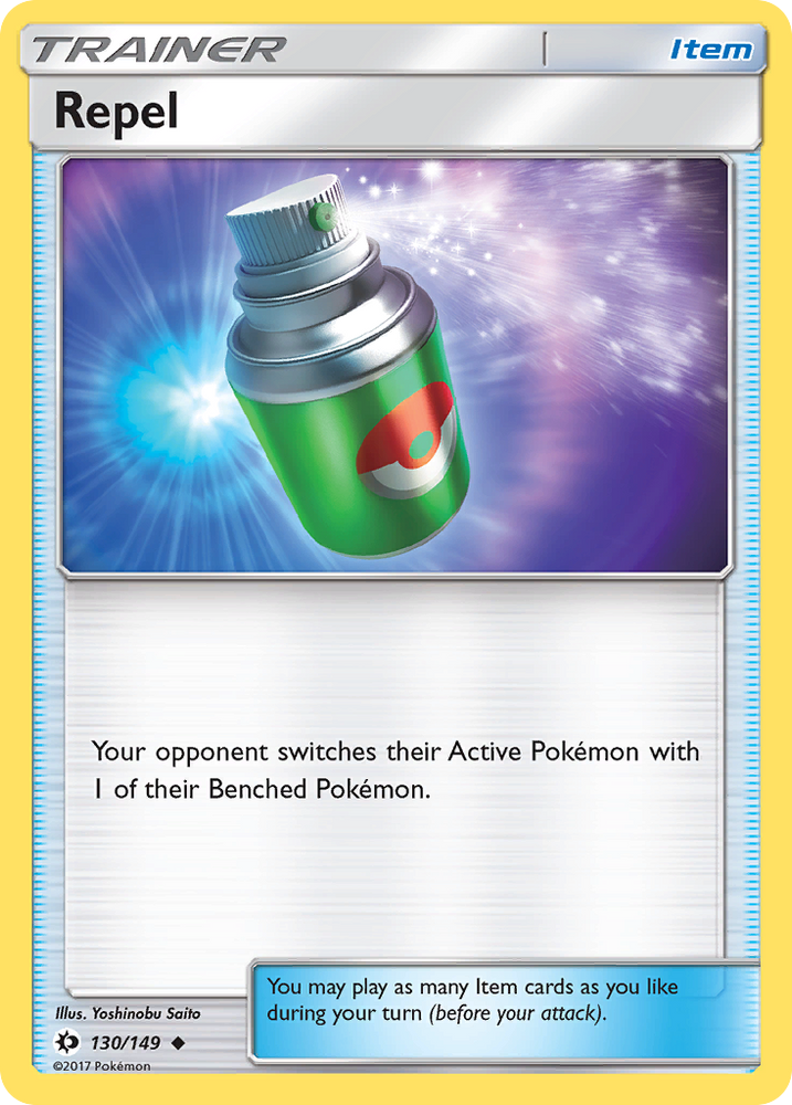 Repel (130/149) [Sun & Moon: Base Set] Pokémon