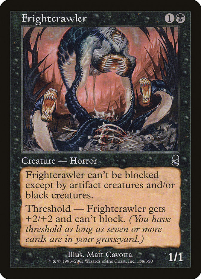 Frightcrawler [Odyssey] Magic: The Gathering