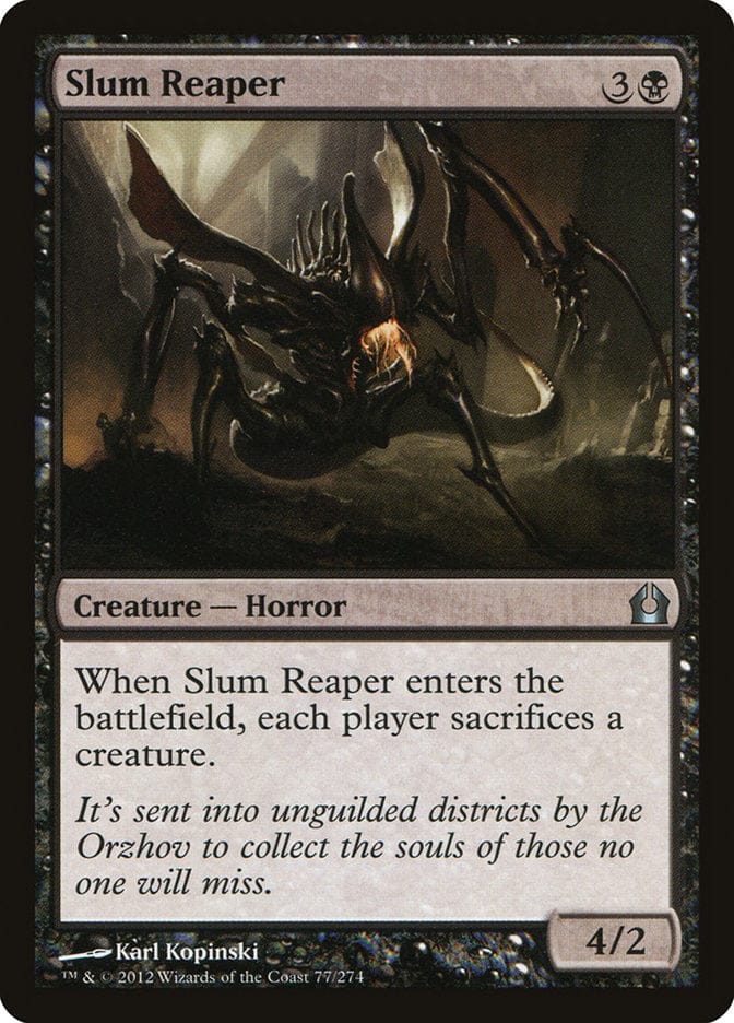 Slum Reaper [Return to Ravnica] Magic: The Gathering