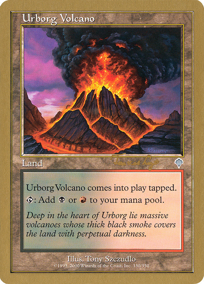 Urborg Volcano (Tom van de Logt) [World Championship Decks 2001] Magic: The Gathering