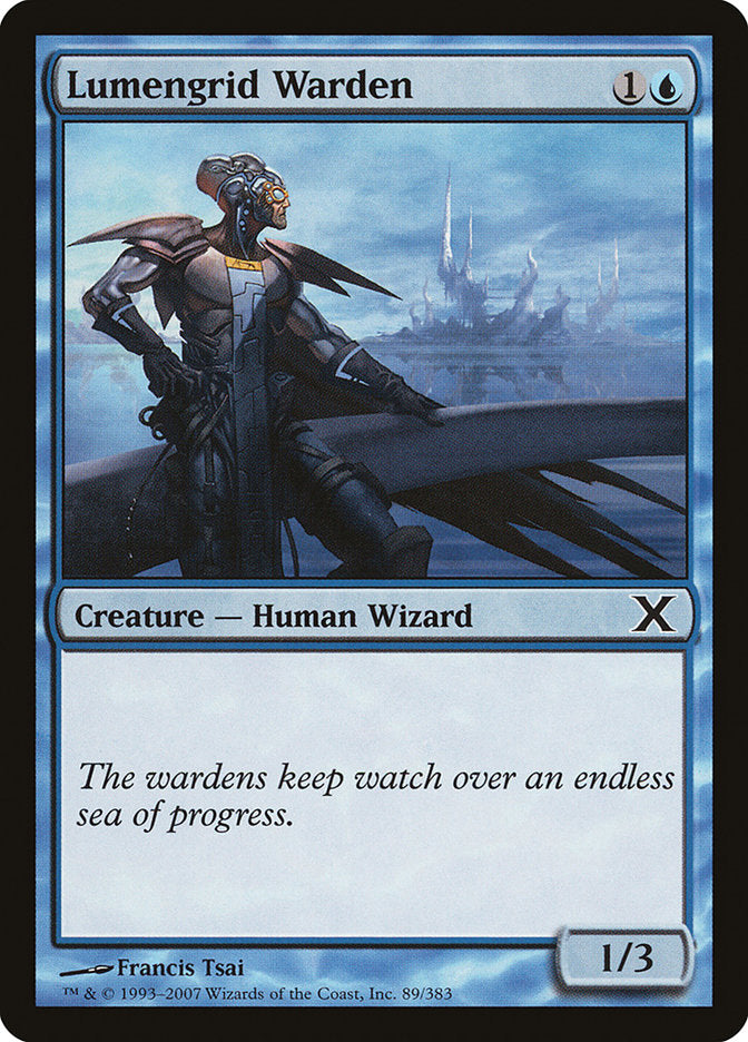 Lumengrid Warden [Tenth Edition] Magic: The Gathering