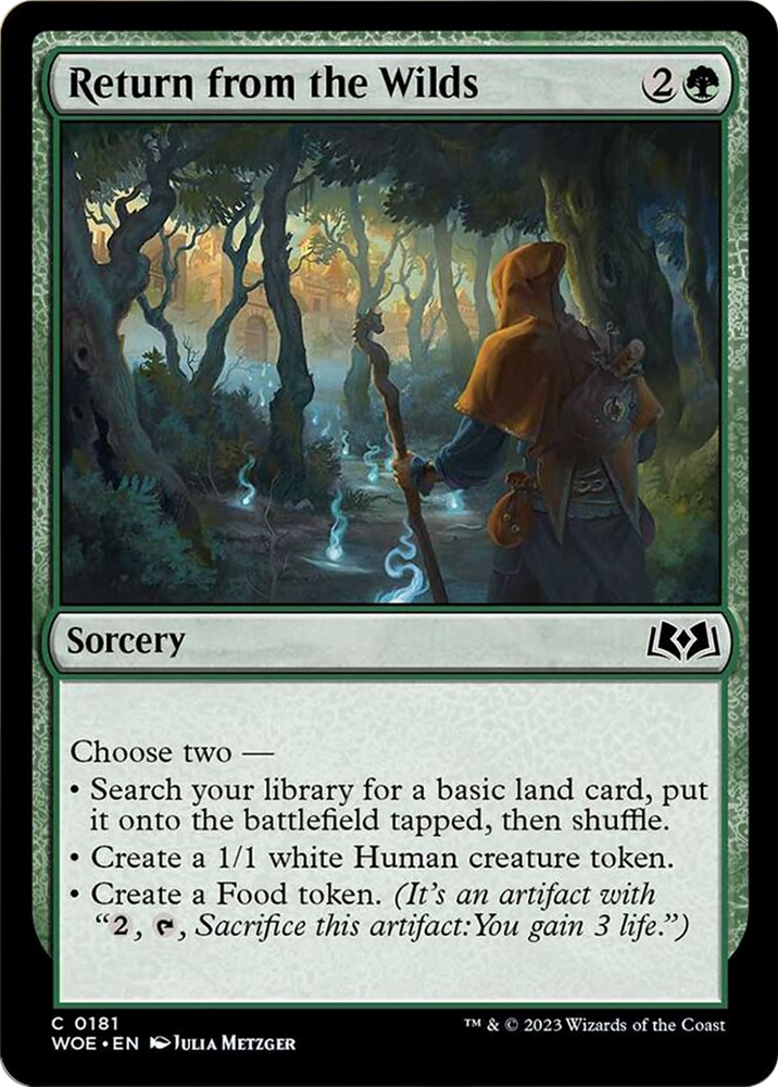 Return from the Wilds [Wilds of Eldraine] Magic: The Gathering