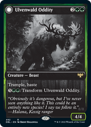 Ulvenwald Oddity // Ulvenwald Behemoth [Innistrad: Double Feature] Magic: The Gathering