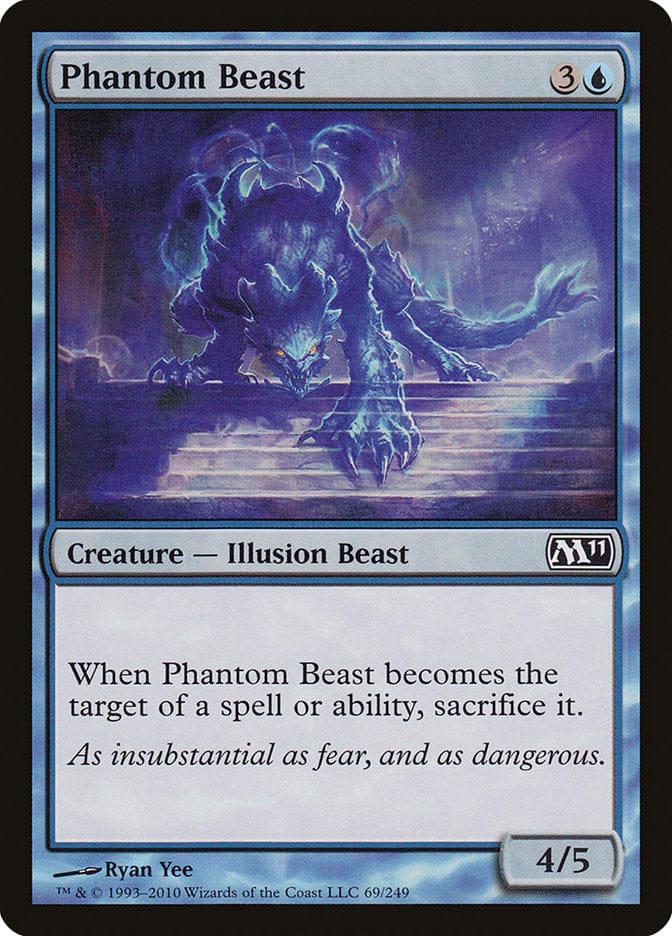 Phantom Beast [Magic 2011] Magic: The Gathering