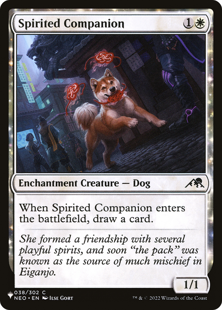Spirited Companion [The List] Magic: The Gathering