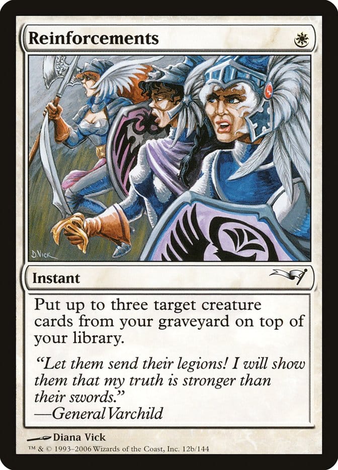 Reinforcements [Coldsnap Theme Decks] Magic: The Gathering