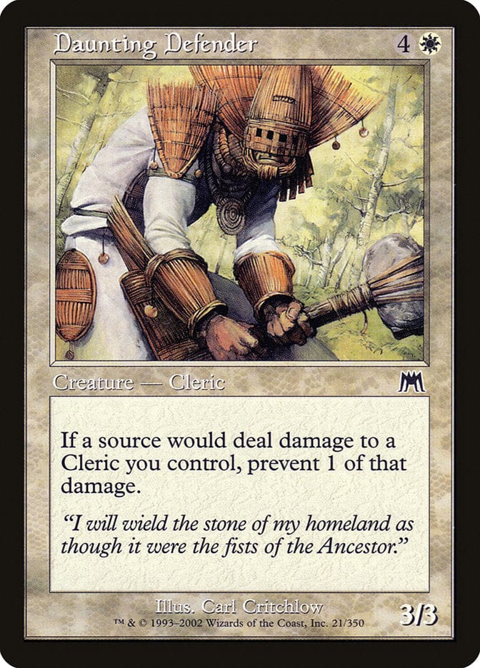 Daunting Defender [Onslaught] Magic: The Gathering