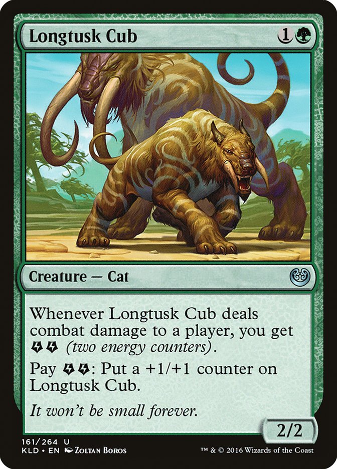 Longtusk Cub [Kaladesh] Magic: The Gathering