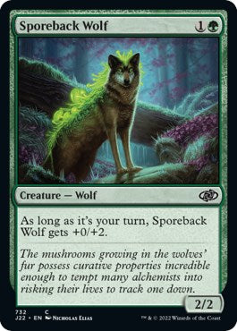 Sporeback Wolf [Jumpstart 2022] Magic: The Gathering