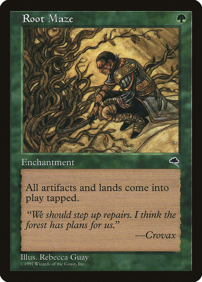 Root Maze [Tempest] Magic: The Gathering