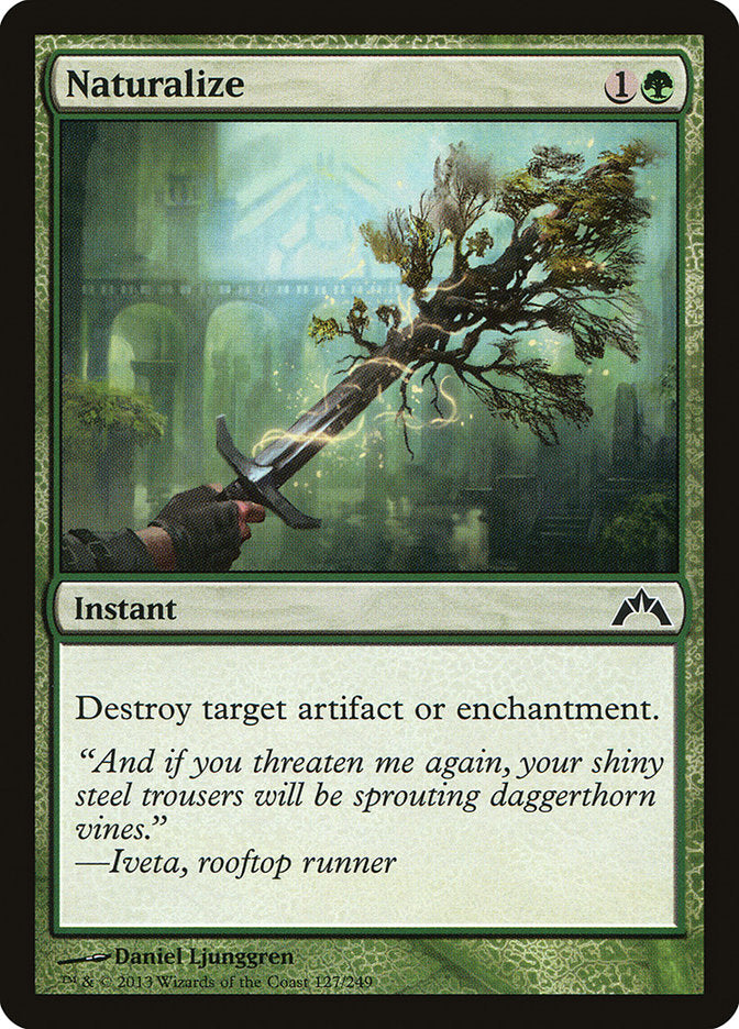Naturalize [Gatecrash] Magic: The Gathering