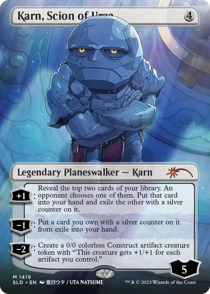Karn, Scion of Urza (Rainbow Foil) [Secret Lair Drop Series] Magic: The Gathering