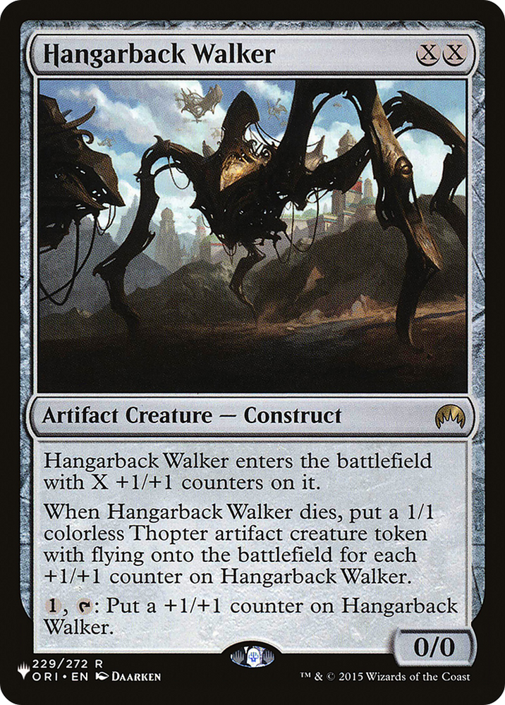 Hangarback Walker [The List] Magic: The Gathering
