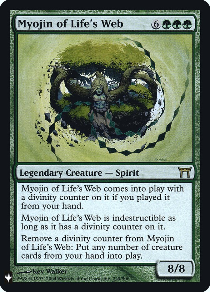 Myojin of Life's Web [Mystery Booster] Magic: The Gathering