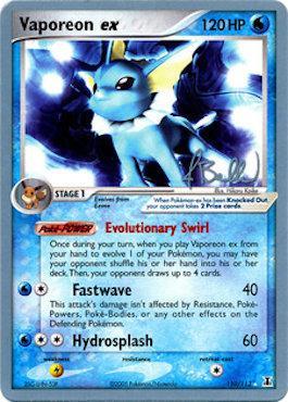 Vaporeon ex (110/113) (Eeveelutions - Jimmy Ballard) [World Championships 2006] Pokémon
