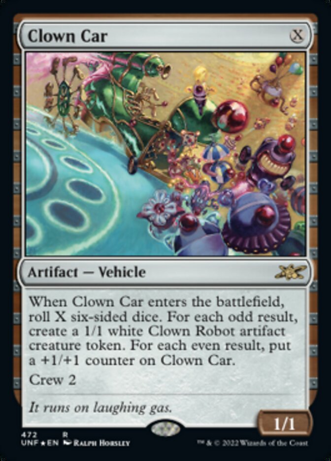 Clown Car (Galaxy Foil) [Unfinity] Magic: The Gathering